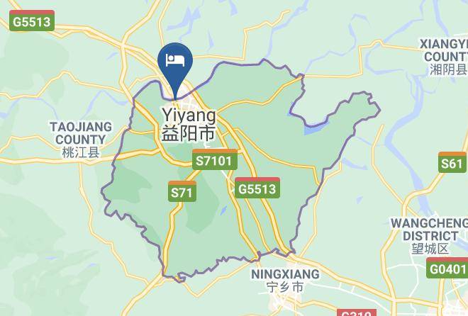 Yiyang - Jincheng Hotel Maps