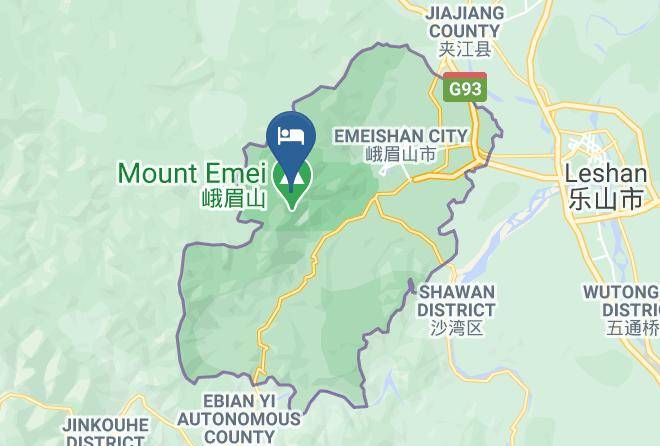 Leshan - Jinchuan Hotel Maps