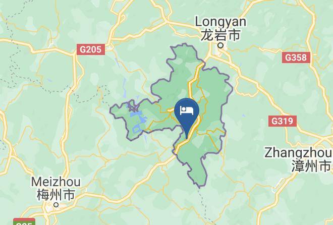 Longyan - Jinde Hot Spring Hotel Maps