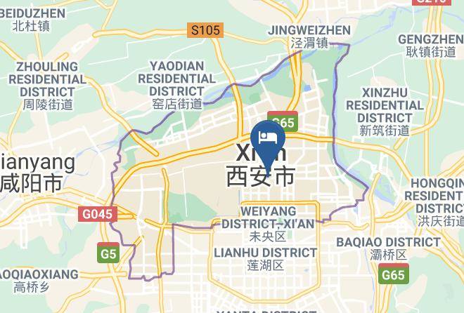 Xi An - Jindi Business Hotel Maps