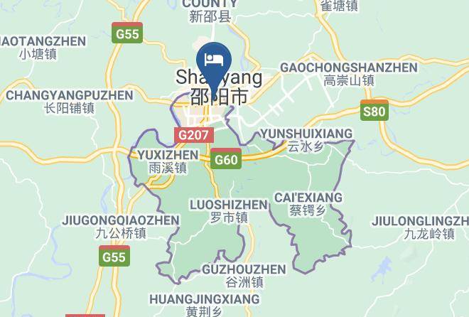 Shaoyang - Jindi Conifer Hotel Maps