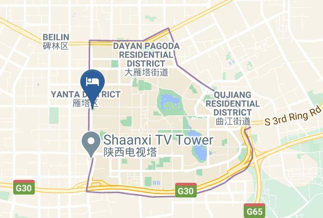 Xi An - Jindi Hotel Maps