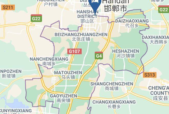 Handan - Jinding Business Hotel Maps