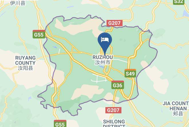 Pingdingshan - Jinding Business Hotel Maps