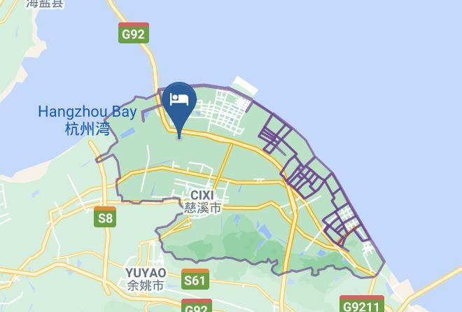 Ningbo - Jinding Hotel Maps