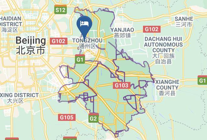 Tongzhou District - Jinding Hotel Maps
