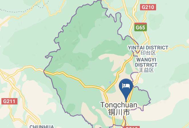 Tongchuan - Jindu Hotel Maps