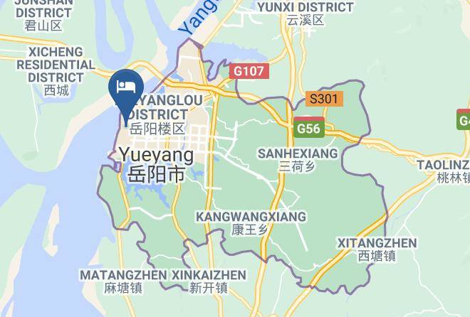 Yueyang - Jindu Hotel Maps