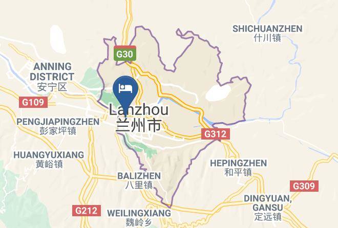 Lanzhou - Jindun Business Hotel Maps