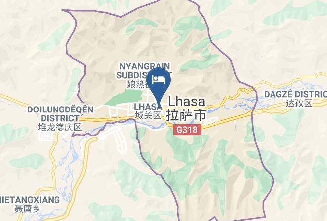 Lhasa - Jinfan Hotel Maps
