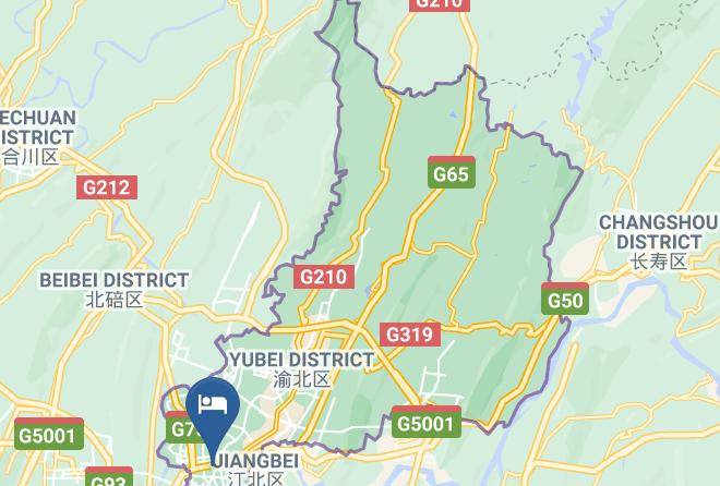 Yubei District - Jinfei Boutique Hotel Maps