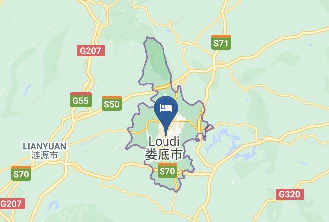 Loudi - Jinfeng Hotel Maps