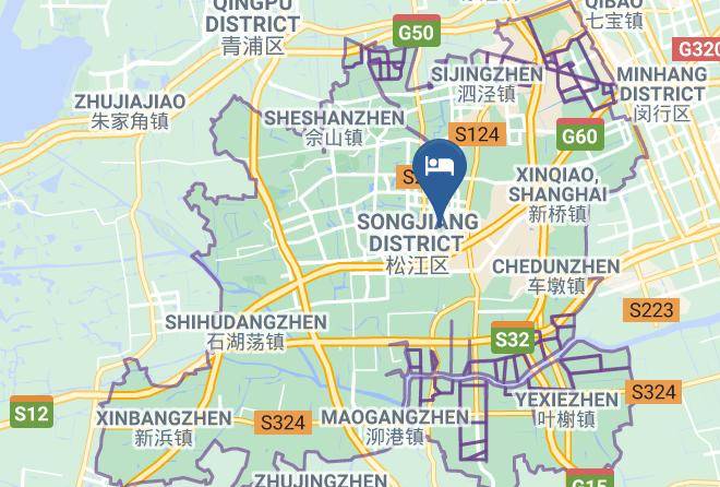 Songjiang District - Jinfeng International Hotel Shanghai Maps