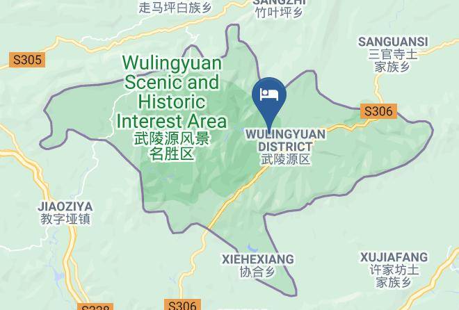 Zhangjiajie - Jinfu Hotel Of Wulingyuan Zhangjiajie Maps
