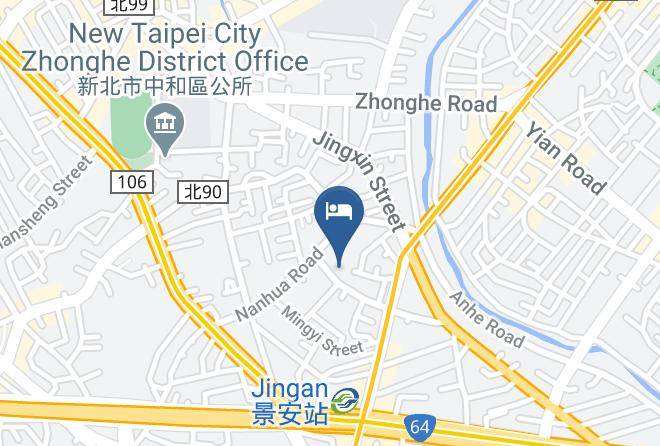 Zhonghe District - Jing An Boutique Hotel Maps