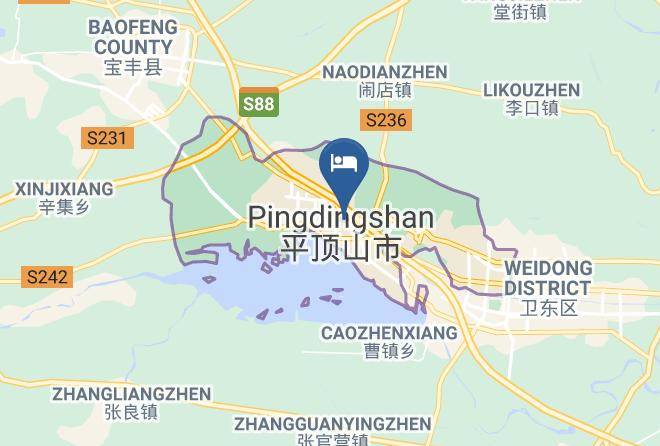 Pingdingshan - Jing'an Hotel Maps