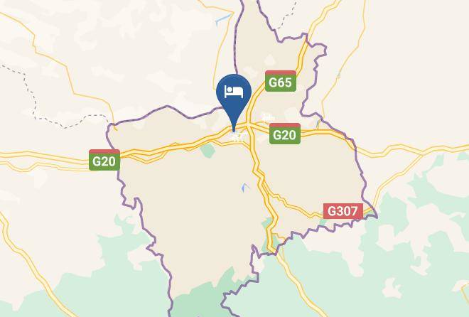 Yulin - Jing Bian Royal State Hotel Maps