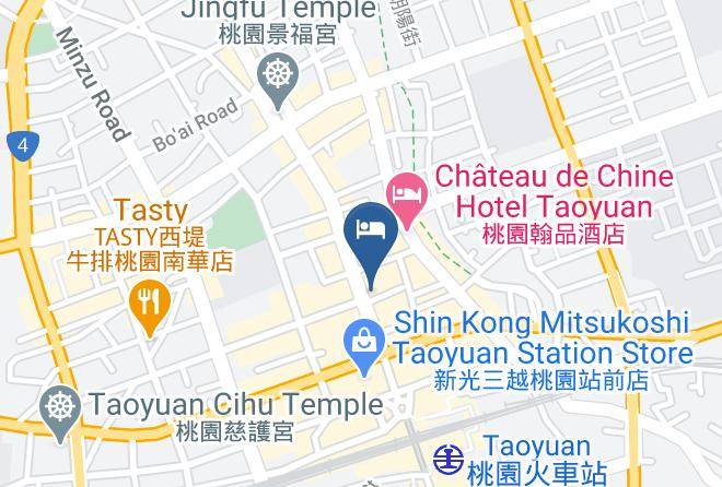 Taoyuan District - Jing Dian Business Hotel Maps