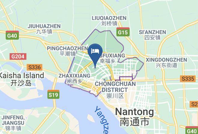 Nantong - Jing Lan Tangzha Hotel Impresja Maps