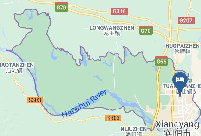 Xiangyang - Jing Ming Hotel Maps