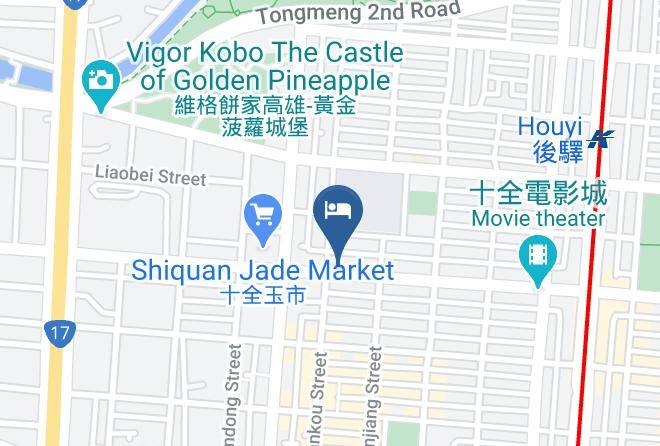 Sanmin District - Jing Shang Hotel Kaohsiung Maps