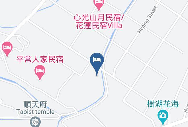 Jing Shuhu Mapa - Taiwan - Hualiennty