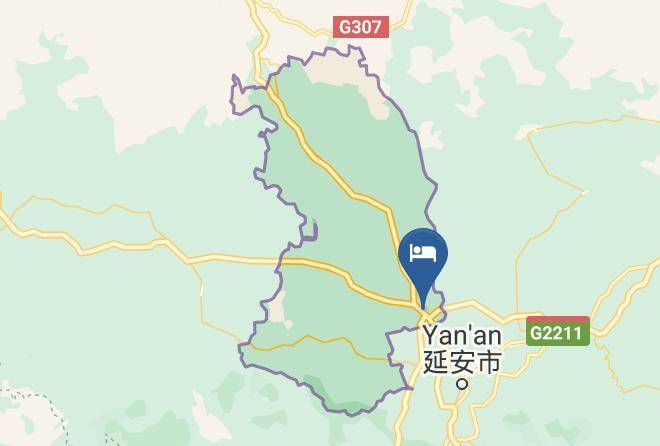 Yan An - Jingan Cave Hotel Maps