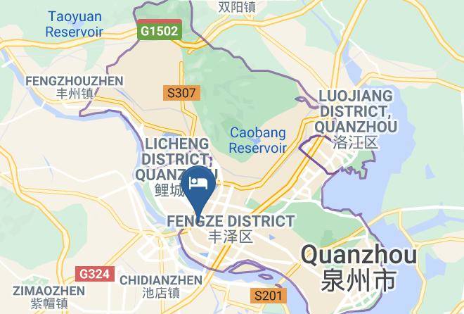 Quanzhou - Jingdu Hotel Quanzhou Maps