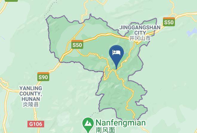 Jinggangshan Youkelai Hotel Map