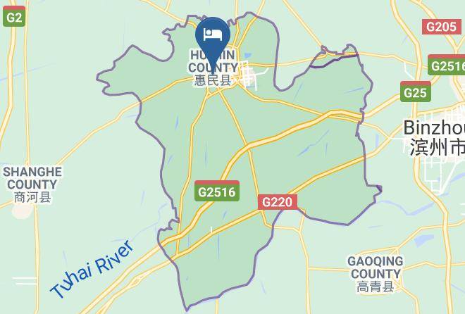 Binzhou - Jinghe Business Hotel Maps