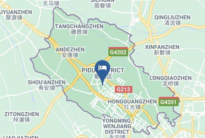 Chengdu - Jinghu Garden Hotel Maps