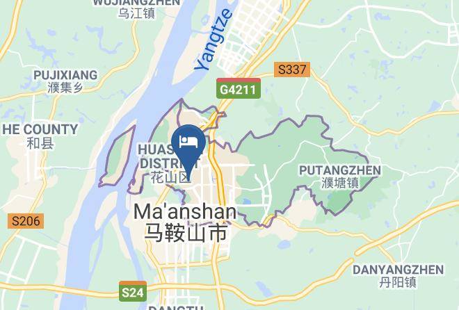 Maanshan - Jinghu Holiday Hotel Maps