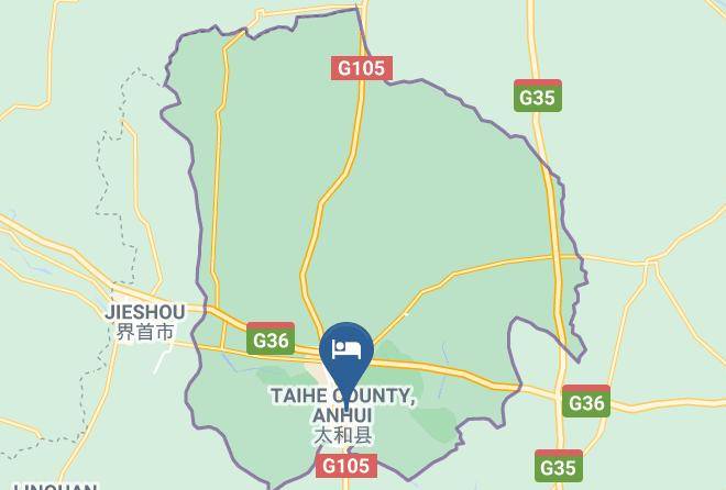 Fuyang - Jinghu Hotel Maps
