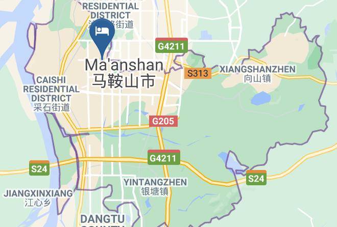 Maanshan - Jingjiang Hotel Maps