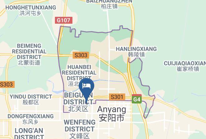 Anyang - Jingjing Express Hotel Maps