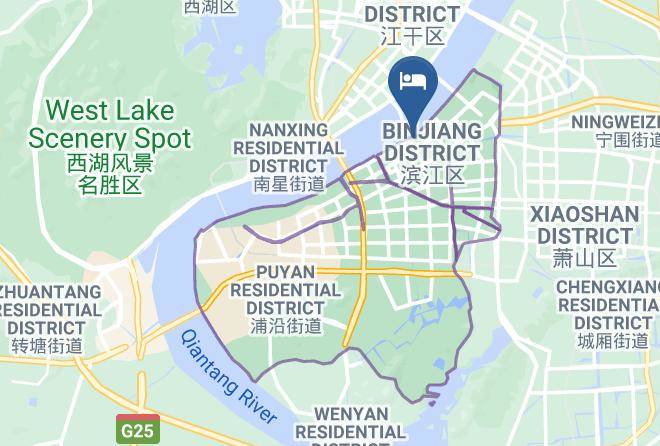 Hangzhou - Jinglan Yuntai Impression Hotel Maps