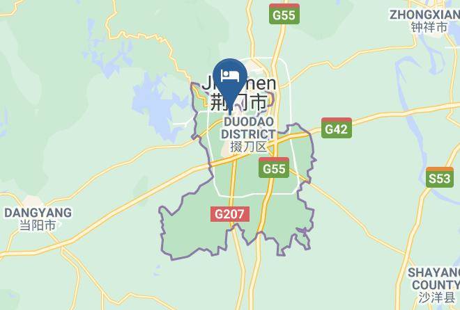 Jingmen - Jingmen Jinkai International Garden Hotel Maps