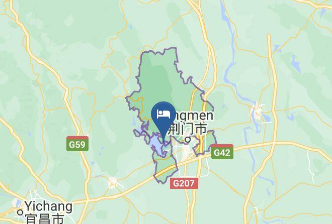 Jingmen - Jingmen Mountain Resort State Guest Hotel Maps