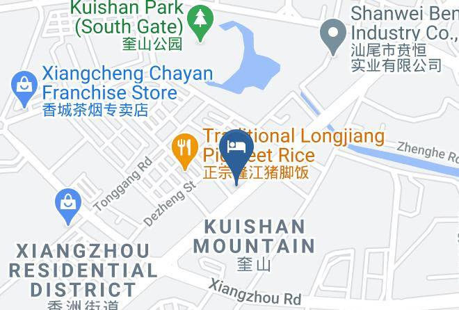 Shanwei - Jingpeng Hotel Maps