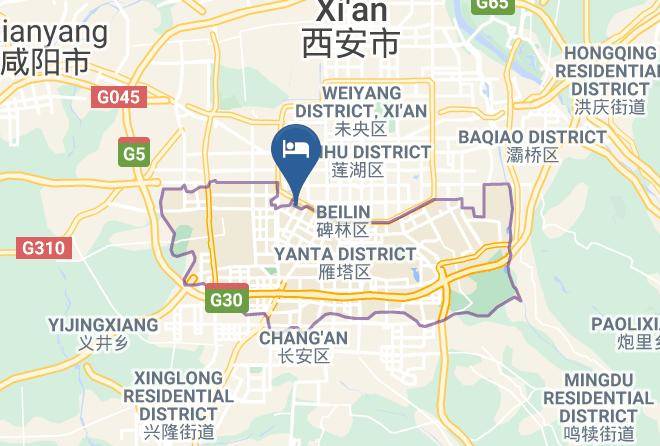 Xi An - Jingrong Business Hotel Maps