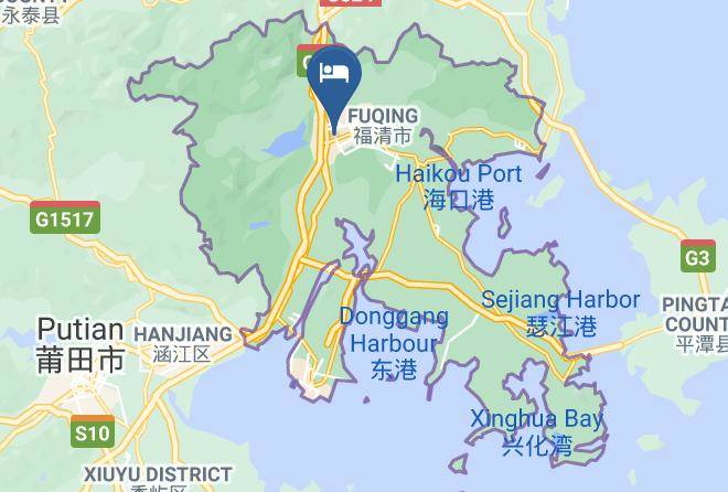 Fuzhou - Jingshan Hotel Maps