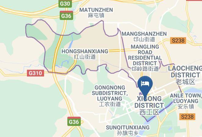 Luoyang - Jingshu Hotel Maps