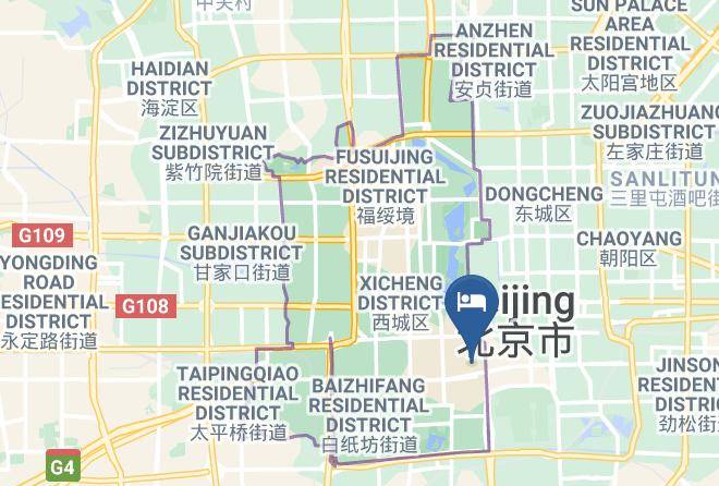 Xicheng District - Jingshun Hotel Maps