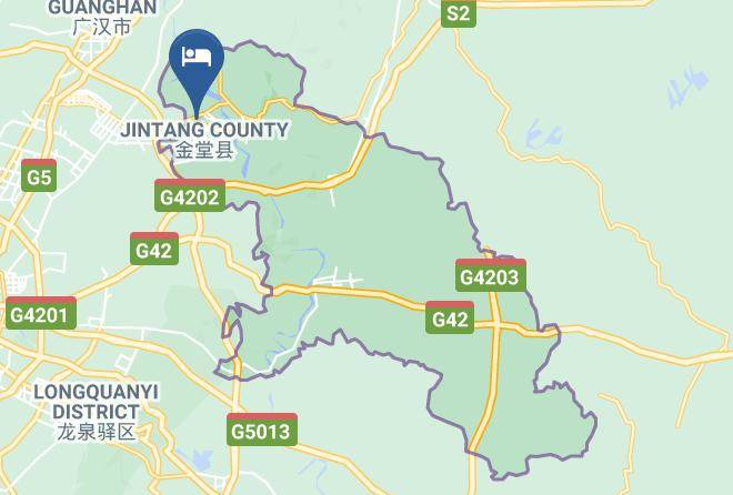 Chengdu - Jingtang Ramada Encore Hotel Maps