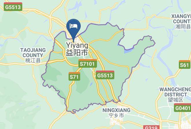 Yiyang - Jingtian Fortune Hotel Maps