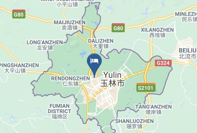 Yulin - Jingtu Hotel Maps