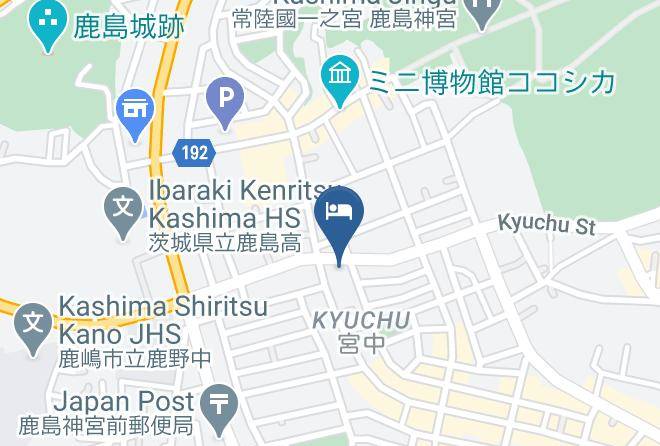 Kashima City - Jingu Hotel Maps