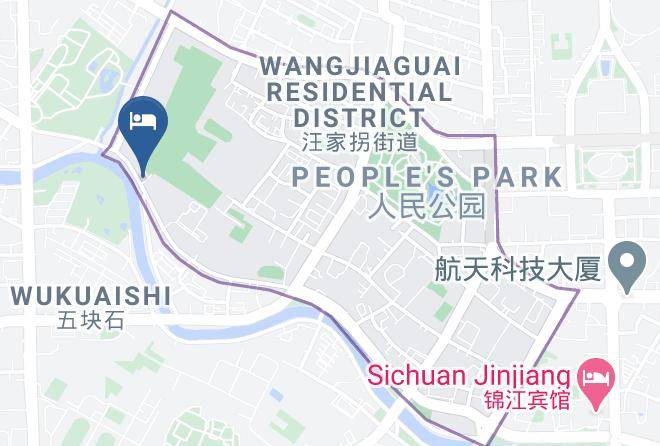 Chengdu - Jinguan Hotel Maps