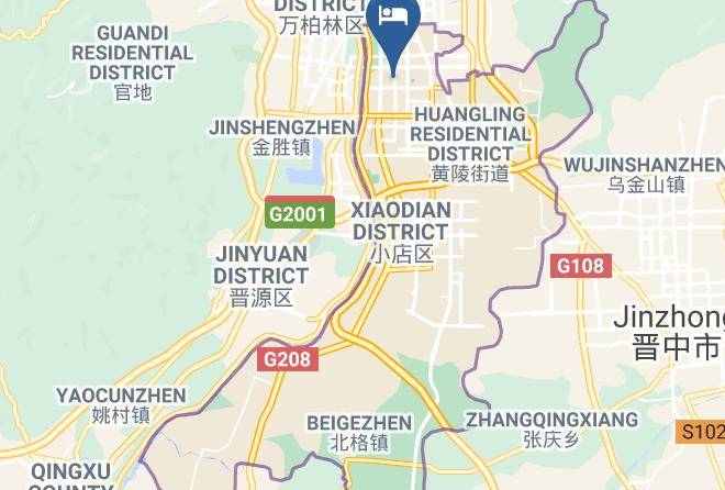 Taiyuan - Jinguang Express Hotel Maps