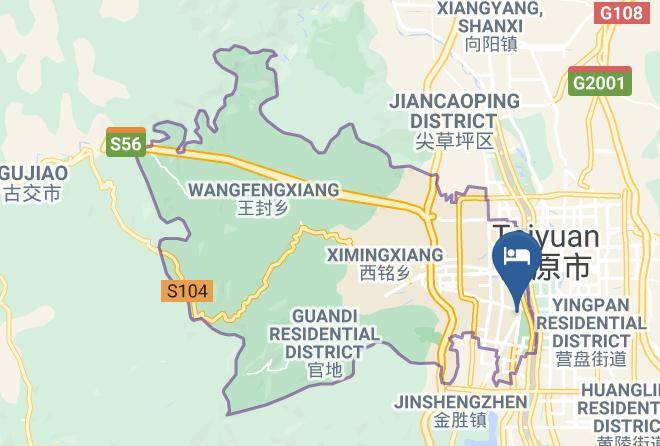 Taiyuan - Jinguang Express Hotel Zhanlanguan Branch Maps